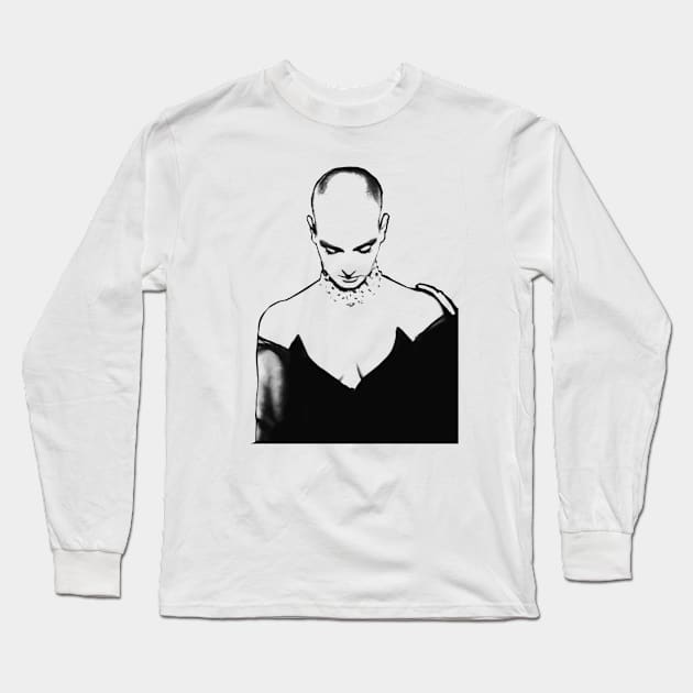 sinead oconnor nothing compares 2u Long Sleeve T-Shirt by Goshwork